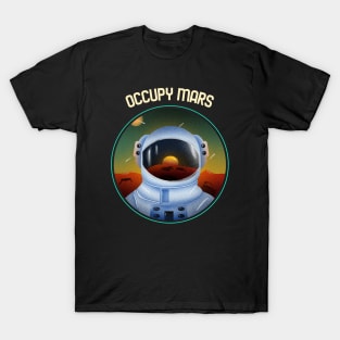 Occupy Mars - Mars Space T-Shirt